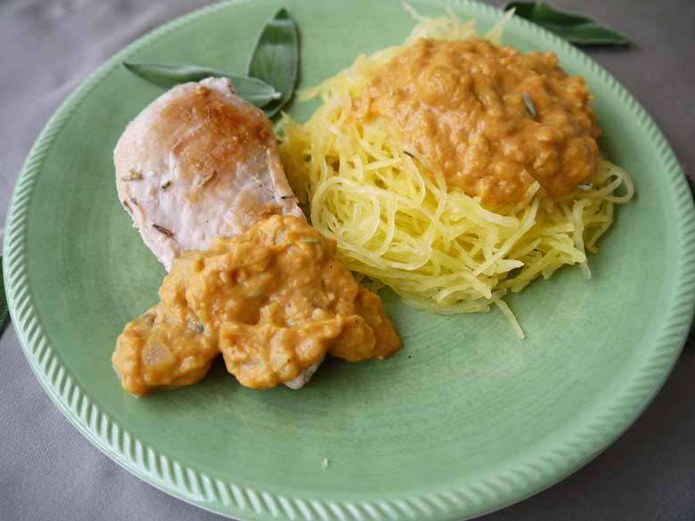 Pumpkin-Spaghetti-Sauce-paleo-perchancetocook Paleo Pumpkin Alfredo Sauce (GF)| Perchance to Cook