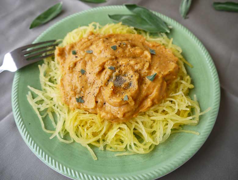 Pumpkin-Spaghetti-Sauce-paleo-perchancetocook Paleo Pumpkin Alfredo Sauce (GF)| Perchance to Cook