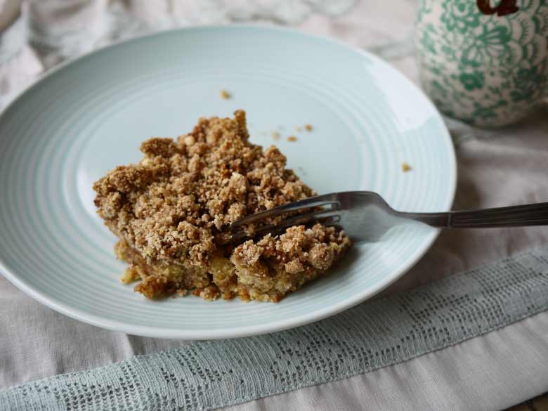 Banana Coffee Cake (paleo, gluten-free) | Perchance to Cook