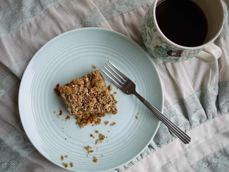 Banana Coffee Cake (paleo, gluten-free) | Perchance to Cook