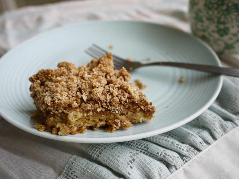 Banana Coffee Cake (paleo, gluten-free) | Perchance to Cook
