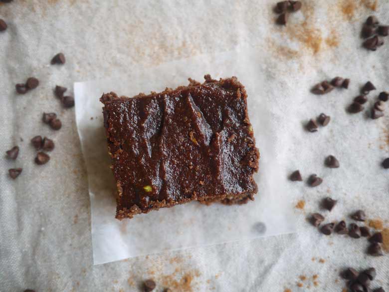 Fudgy Paleo Brownies (GF)--SO good, with the secret ingredient of avocado! | Perchance to Cook