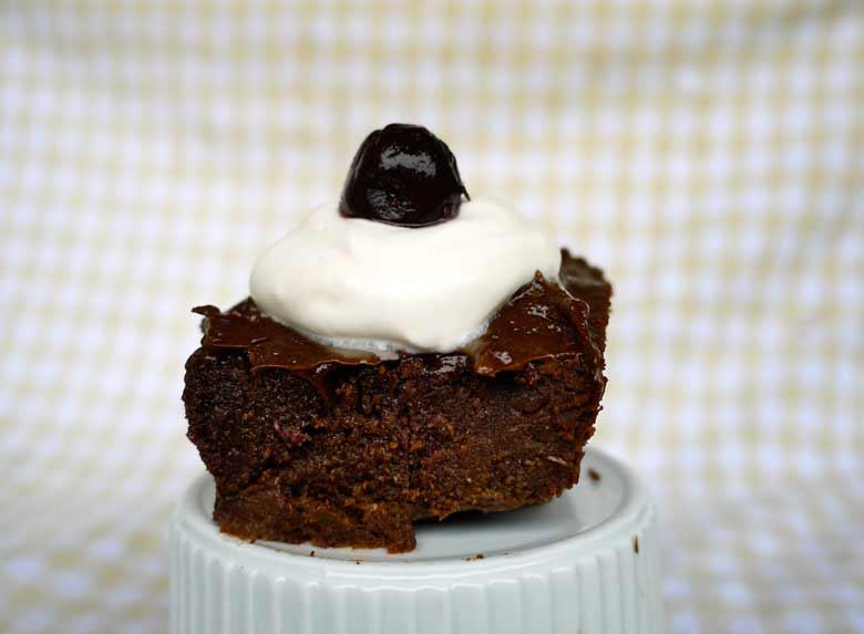 Black Forest Brownies (paleo, gluten-free) | Perchance to Cook, www.perchancetocook.com