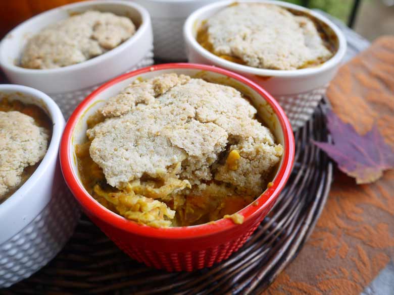 Pumpkin Pot Pie (paleo, GF) | Perchance to Cook, www.perchancetocook.com