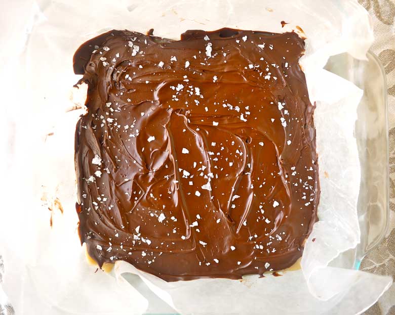 Salted Caramel Paleo Bark (GF, dairy-free) | Perchance to Cook, www.perchancetocook.com