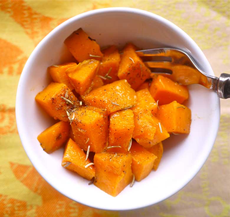 Simple Candied Rosemary Sweet Potatoes (paleo, GF) | Perchance to Cook, www.perchancetocook.com